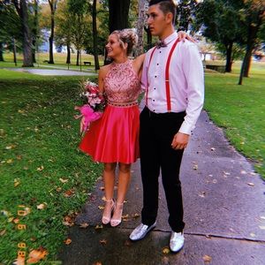 Pink homecoming dress